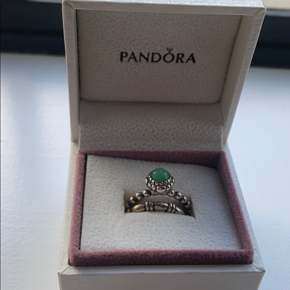 NWT - Pandora Ring Set